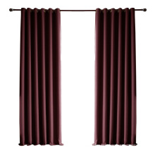 wholesale ready made valance office window curtains 100% polyester blackout curtains for the living room